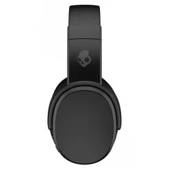 Skullcandy - Crusher - Black - Bluetooth Wireless Over-Ear Headphones with Microphone - Noise Isolating Memory Foam - Avvenice^ Audio