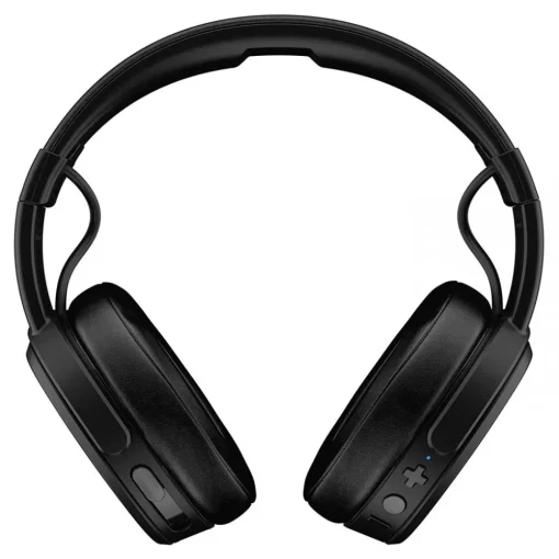 Skullcandy - Crusher - Black - Bluetooth Wireless Over-Ear Headphones with Microphone - Noise Isolating Memory Foam - Avvenice^ Audio