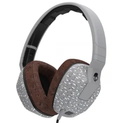 Skullcandy - Crusher - Floral / Grey - Over-Ear Headphones with Microphone and Noise Isolating - Avvenice