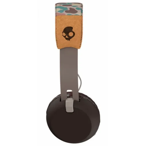 Skullcandy - Grind - Gray / Plaid - Bluetooth Wireless On-Ear Headphones with Microphone, Supreme Sound and Powerful Bass - Avvenice