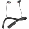 Skullcandy - Method BT Sport - Black / Gray - Bluetooth Wireless Sweat-Resistant Sport Earbuds with Microphone - Neck Collar - Avvenice^ Audio