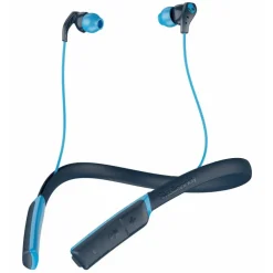 Skullcandy - Method BT Sport - Navy / Blue - Bluetooth Wireless Sweat-Resistant Sport Earbuds with Microphone - Neck Collar - Avvenice^ Audio