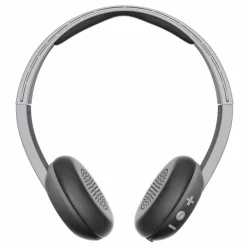 Skullcandy - Uproar - Street Gray - Bluetooth Wireless On-Ear Headphones with Microphone, Supreme Sound and Powerful Bass - Avvenice^ Audio