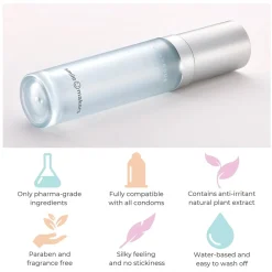 Smile Makers - Generous Gel - Vaginal Lubricant Gel for Sex - Top Rated Vibrators - Sex Toy - Avvenice^ Natural Cosmetics