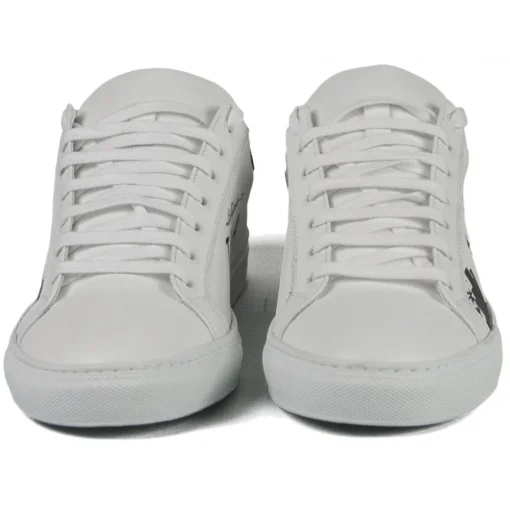 Snob Sneakers - I Love L.A. By Yo-Yo - Sneakers - White Leather - Handmade in Italy - Luxury Exclusive Collection - Avvenice^ Shoes