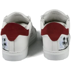 Snob Sneakers - I Love L.A. By Yo-Yo - Sneakers - White Leather - Handmade in Italy - Luxury Exclusive Collection - Avvenice^ Shoes
