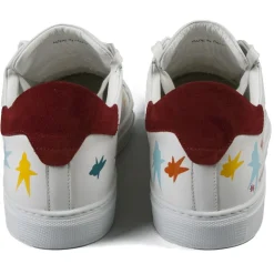 Snob Sneakers - Starman By Alessandro Tambresoni - Sneakers - White Leather - Handmade in Italy - Luxury Exclusive Collection - Avvenice^ Shoes