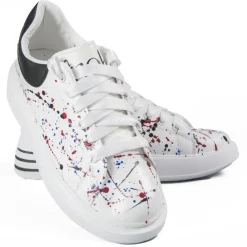 Snob Sneakers - True Colors By Veronica Moon - Sneakers - White Leather - Handmade in Italy - Luxury Exclusive Collection - Avvenice^ Shoes