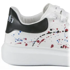 Snob Sneakers - True Colors By Veronica Moon - Sneakers - White Leather - Handmade in Italy - Luxury Exclusive Collection - Avvenice^ Shoes