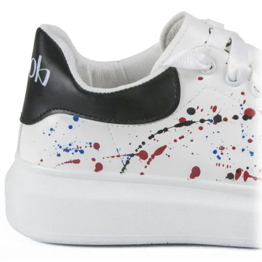 Snob Sneakers - True Colors By Veronica Moon - Sneakers - White Leather - Handmade in Italy - Luxury Exclusive Collection - Avvenice^ Shoes