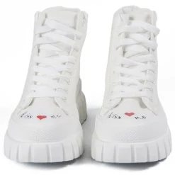 Snob Sneakers - Your Kiss Is On My List By Veronica Moon- Handmade in Italy - Luxury Exclusive Collection - Avvenice^ Shoes