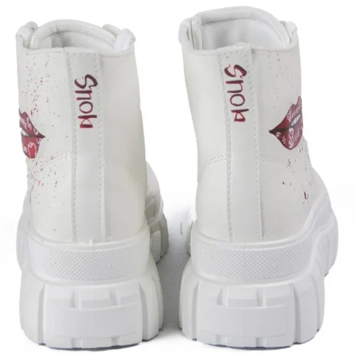 Snob Sneakers - Your Kiss Is On My List By Veronica Moon- Handmade in Italy - Luxury Exclusive Collection - Avvenice^ Shoes