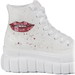 Snob Sneakers - Your Kiss Is On My List By Veronica Moon- Handmade in Italy - Luxury Exclusive Collection - Avvenice^ Shoes