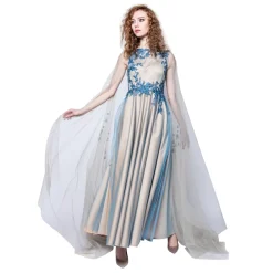 Sofia Provera - Azzurra - Dress - Luxury Exclusive Collection - Haute Couture Made in Italy - Luxury High Quality Dress - Avvenice^ Dresses
