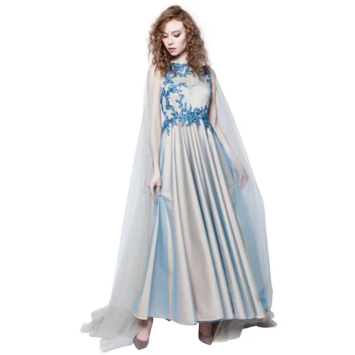Sofia Provera - Azzurra - Dress - Luxury Exclusive Collection - Haute Couture Made in Italy - Luxury High Quality Dress - Avvenice^ Dresses