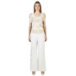 Sofia Provera - Daniela - Pants - Luxury Exclusive Collection - Haute Couture Made in Italy - Luxury High Quality Dress - Avvenice
