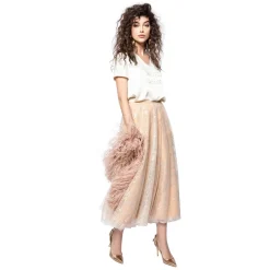 Sofia Provera - Perla Skirt - Dress - Luxury Exclusive Collection - Haute Couture Made in Italy - Luxury High Quality Dress - Avvenice^ Skirts | Dresses