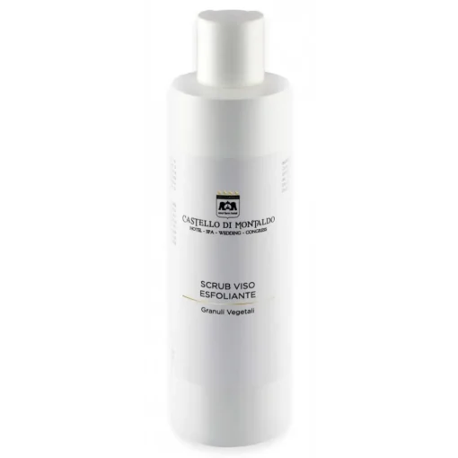 Castello di Montaldo Spa Suite with Bubbles - Facial Scrub Vegetable Granules - Professional Cosmetics - Avvenice
