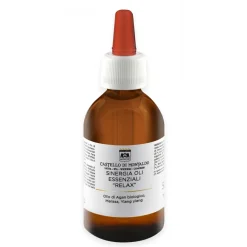 Castello di Montaldo Spa Suite with Bubbles - Synergy Relax Essential Oils (Argan Oil, Melissa, Ylang-Ylang) - Professional Cosmetics - Avvenice^ Natural Cosmetics