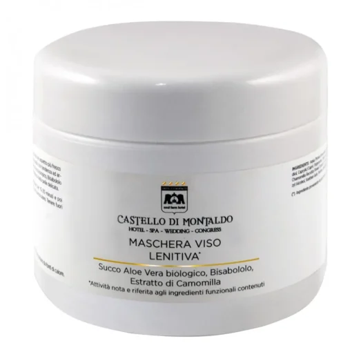 Castello di Montaldo Spa Suite with Bubbles - Soothing Face Mask - Professional Cosmetics - Avvenice^ Natural Cosmetics