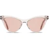 Stella McCartney - Beige Cat Eye Sunglasses - Beige - Sunglasses - Eyewear - Avvenice^ Sunglasses & Eyewear