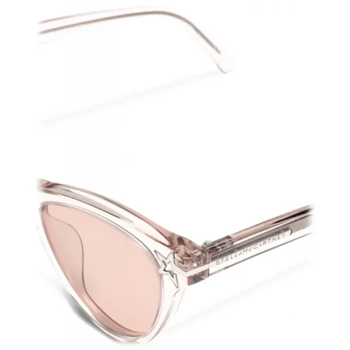Stella McCartney - Beige Cat Eye Sunglasses - Beige - Sunglasses - Eyewear - Avvenice^ Sunglasses & Eyewear