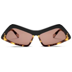 Stella McCartney - Havana Rectangular Sunglasses - Havana - Sunglasses - Eyewear - Avvenice^ Sunglasses & Eyewear