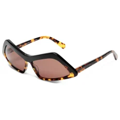 Stella McCartney - Havana Rectangular Sunglasses - Havana - Sunglasses - Eyewear - Avvenice^ Sunglasses & Eyewear