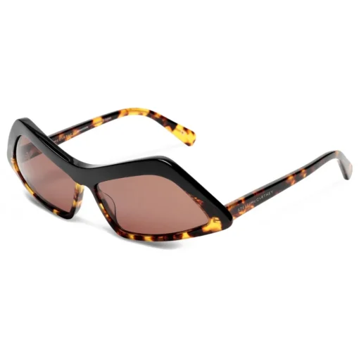 Stella McCartney - Havana Rectangular Sunglasses - Havana - Sunglasses - Eyewear - Avvenice^ Sunglasses & Eyewear