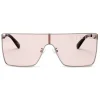 Stella McCartney - Square Silver Sunglasses - Silver Pink - Sunglasses - Eyewear - Avvenice^ Sunglasses & Eyewear