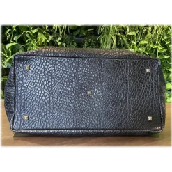 Su\u00e8i Suèi - Bag of Calf Leather - Black - Handmade in Italy - Luxury Exclusive Collection - Avvenice