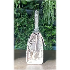 Su\u00e8i Suèi - Bag of Small Size of Python Leather - Rose - Handmade in Italy - Luxury Exclusive Collection - Avvenice^ Bags