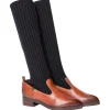 Su\u00e8i Suèi - Boots with Bootleg Cashemir Socks - Black - Dark Brown - Handmade in Italy - Luxury Exclusive Collection - Avvenice^ Shoes