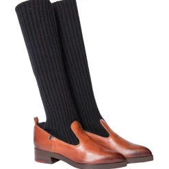 Su\u00e8i Suèi - Boots with Bootleg Cashemir Socks - Black - Dark Brown - Handmade in Italy - Luxury Exclusive Collection - Avvenice^ Shoes