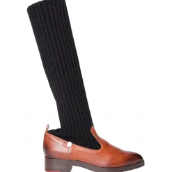 Su\u00e8i Suèi - Boots with Bootleg Cashemir Socks - Black - Dark Brown - Handmade in Italy - Luxury Exclusive Collection - Avvenice^ Shoes