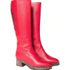 Su\u00e8i Suèi - Boots with Rhinestone Rooster - Red - Black - Handmade in Italy - Luxury Exclusive Collection - Avvenice