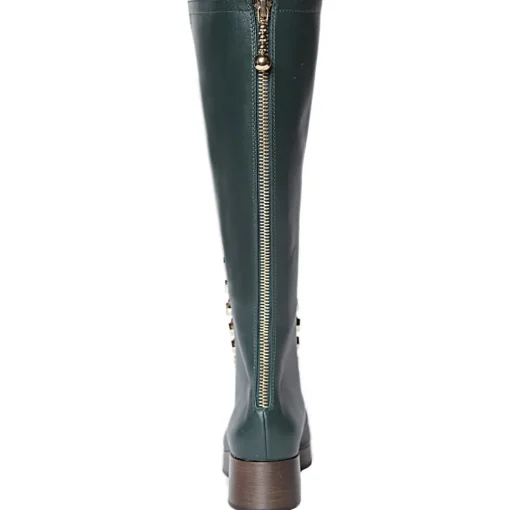Su\u00e8i Suèi - High Lace-Ups Boots with Setters Art Printing - Handmade in Italy - Luxury Exclusive Collection - Avvenice