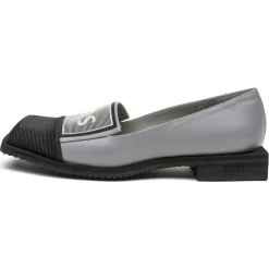 Su\u00e8i Suèi - Loafers With Patch and Squared Heels - Handmade in Italy - Luxury Exclusive Collection - Avvenice