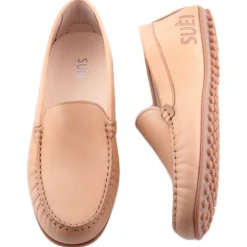Su\u00e8i Suèi - Moccasins Colour Cappuccino -  Handmade in Italy - Luxury Exclusive Collection - Avvenice
