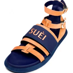Su\u00e8i Suèi - Sandals With Velcro Smart/Suèi - Handmade in Italy - Luxury Exclusive Collection - Avvenice