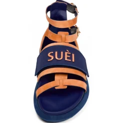 Su\u00e8i Suèi - Sandals With Velcro Smart/Suèi - Handmade in Italy - Luxury Exclusive Collection - Avvenice