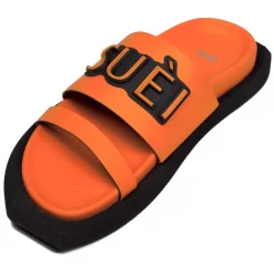 Su\u00e8i Suèi - Slippers in Orange - Handmade in Italy - Luxury Exclusive Collection - Avvenice^ Shoes