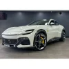 Superior Car Rental - Ferrari Purosangue - White - Exclusive Luxury Rent - Avvenice