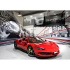 Superior Car Rental - Ferrari 296 GTS - Red - Exclusive Luxury Rent - Avvenice^ Supercar