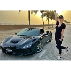 Superior Car Rental - Ferrari F8 Tributo - Black - Exclusive Luxury Rent - Avvenice^ Supercar