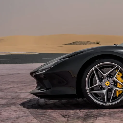 Superior Car Rental - Ferrari F8 Tributo - Black - Exclusive Luxury Rent - Avvenice^ Supercar