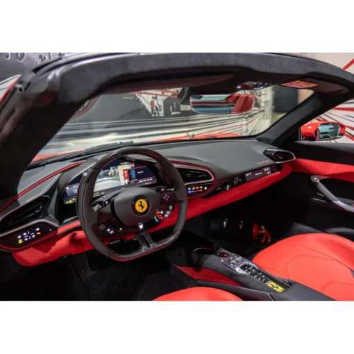 Superior Car Rental - Ferrari 296 GTS - Red - Exclusive Luxury Rent - Avvenice^ Supercar
