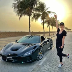 Superior Car Rental - Ferrari F8 Tributo - Black - Exclusive Luxury Rent - Avvenice^ Supercar