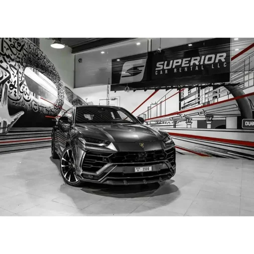 Superior Car Rental - Lamborghini Urus - Gray - Exclusive Luxury Rent - Avvenice^ Supercar