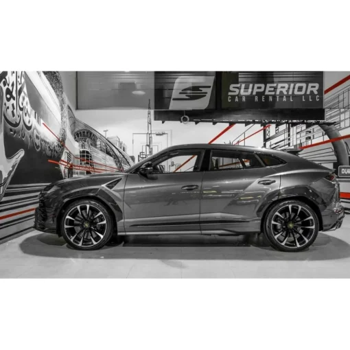 Superior Car Rental - Lamborghini Urus - Gray - Exclusive Luxury Rent - Avvenice^ Supercar